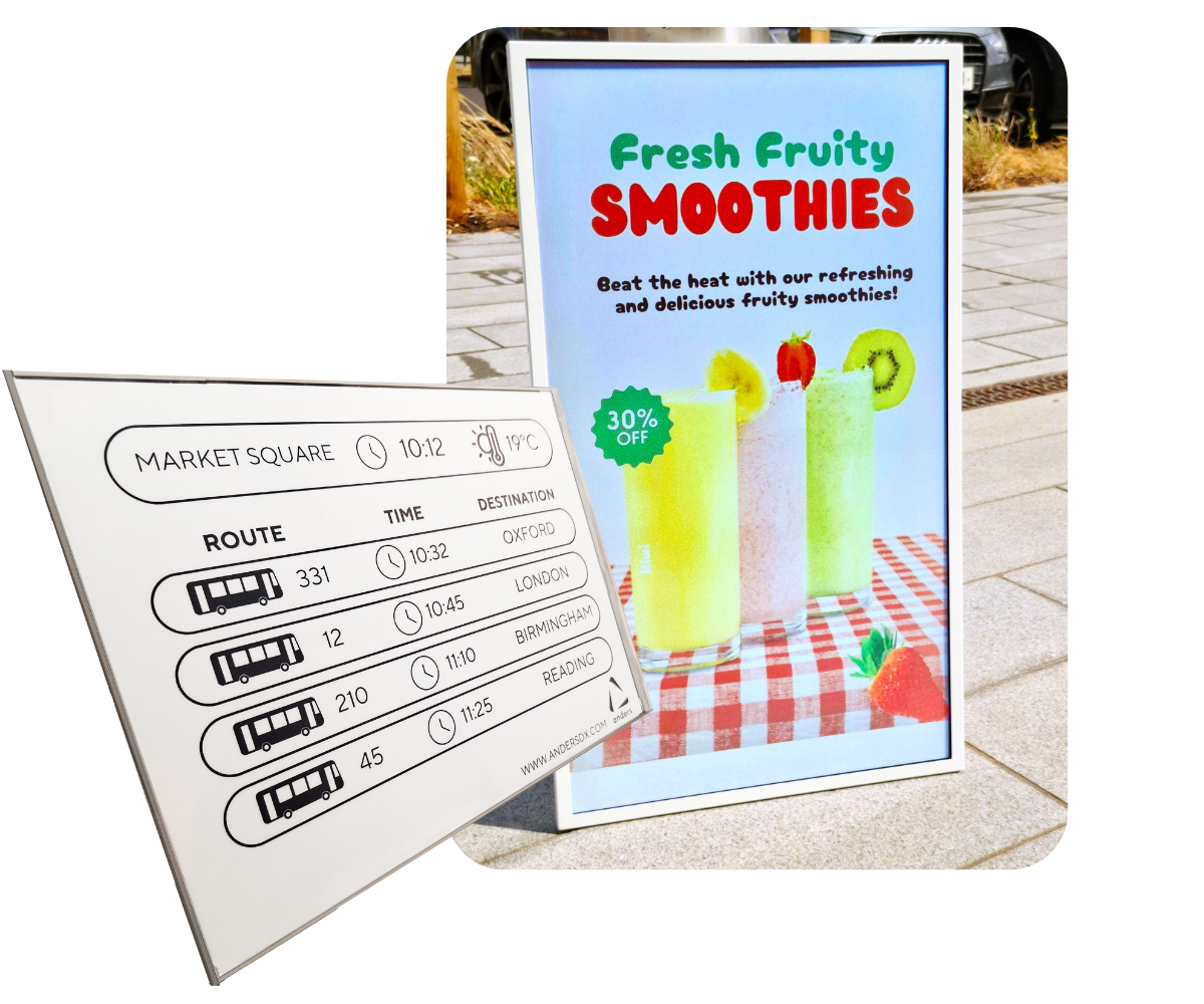 colour zero power displays with cholesteric-LCD technology